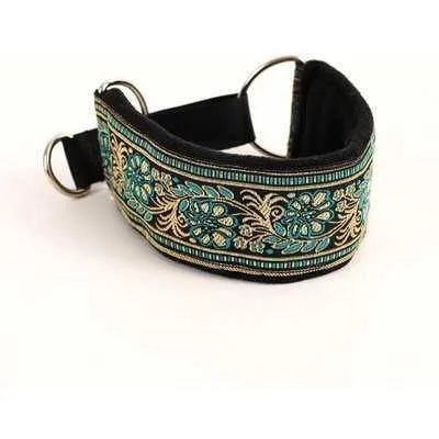 Whippet Martingale Collar: Handcrafted Elegance for Stylish Pets - Finnigan's Play Pen