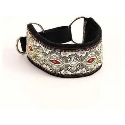 Whippet Martingale Collar: Handcrafted Elegance for Stylish Pets - Finnigan's Play Pen