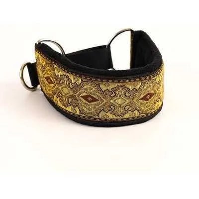 Whippet Martingale Collar: Handcrafted Elegance for Stylish Pets - Finnigan's Play Pen