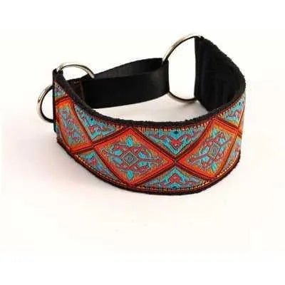 Whippet Martingale Collar: Handcrafted Elegance for Stylish Pets - Finnigan's Play Pen