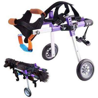 Adjustable Dog Wheelchair Hind Limb Hind Leg Disabled Pet Cat Dog Wheelchair For Legs Rehabilitation Teddy Light Pet Walk Tools - Finnigan's Play Pen