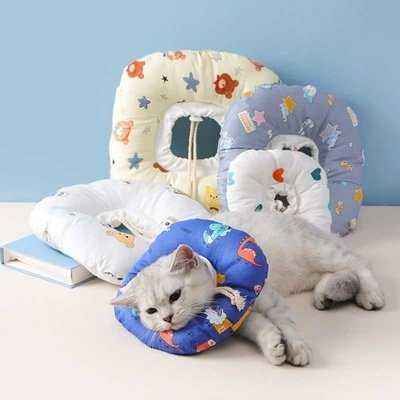 Anti-Bite Lick Cat Dog Elizabeth Collar Aerated Wound Protective Pet Kitten Shame Ring Neckband Anti Scratch Cone After Surgery - Finnigan's Play Pen