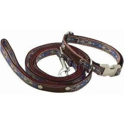 Bespoke Elegance Custom Cotton Pup Collar with Engraved Charm - Finnigan's Play Pen