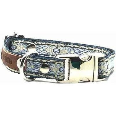 Designer Cotton Dog Collar for Small Breeds - Finnigan's Play Pen