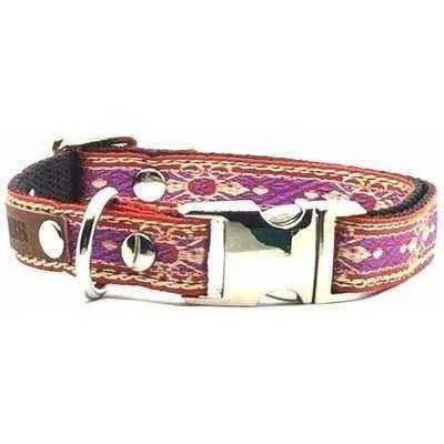 Designer Cotton Dog Collar for Small Dog Breeds - Finnigan's Play Pen