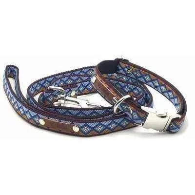 Designer Handmade Cotton Dog Collar for Small Dog Breeds - Finnigan's Play Pen