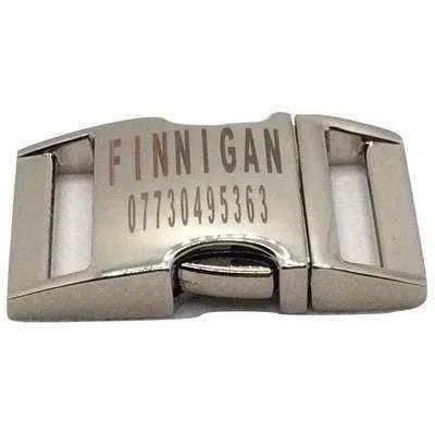 Designer Handmade Cotton Dog Collar for Small Dog Breeds - Finnigan's Play Pen