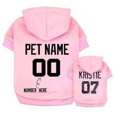 Didog Luxe Personalised Pup Hoodies - Finnigan's Play Pen