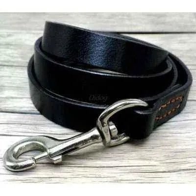 Didog Stylish Leather Dog Leash - Finnigan's Play Pen