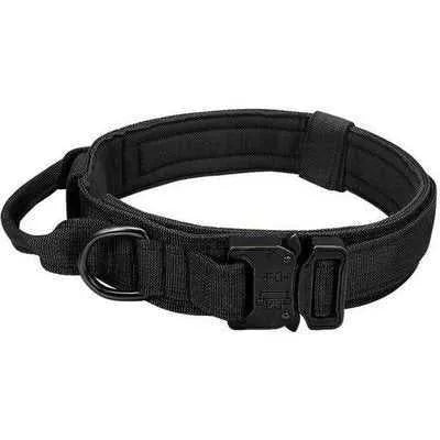Elite Guardian Military Dog Collar & Bungee Leash Set - Finnigan's Play Pen