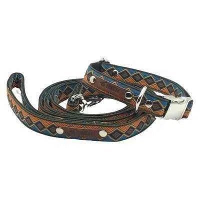 Exquisite Paws: Designer Cotton Dog Collar - Finnigan's Play Pen