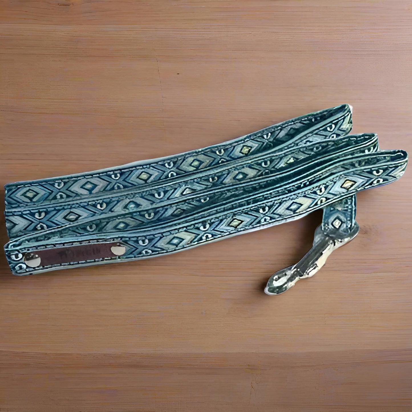 Luxury Bespoke Cotton Dog Collar & Leash Set - Finnigan's Play Pen