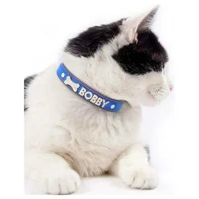 Luxury Rhinestone Pet Collar with Letter Charm - Finnigan's Play Pen