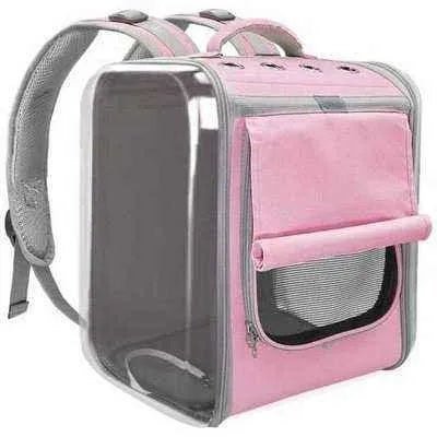 Opulent Paws Luxury Pet Carrier in Pink & Gray - Finnigan's Play Pen