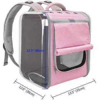 Opulent Paws Luxury Pet Carrier in Pink & Gray - Finnigan's Play Pen