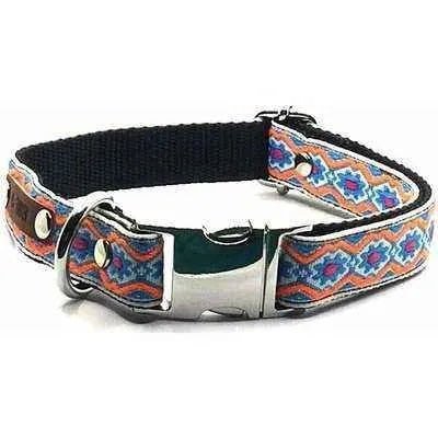 Pampered Pooch Bespoke Cotton Dog Collar - Finnigan's Play Pen
