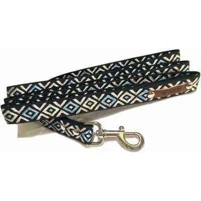 Personalised Cotton Dog Collar: Sapphire Elegance - Finnigan's Play Pen