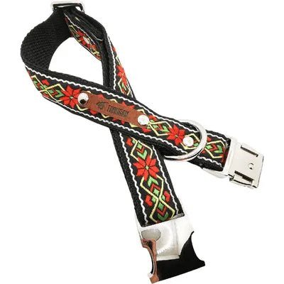 Personalised Couture Canine Velveteen Dog Collar - Finnigan's Play Pen