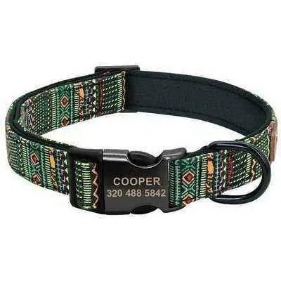 Personalised Dog Collar & Leash Set - Finnigan's Play Pen