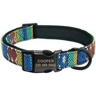 Personalised Dog Collar & Leash Set - Finnigan's Play Pen