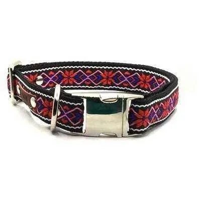 Personalised Large Breed Cotton Dog Collar - Finnigan's Play Pen