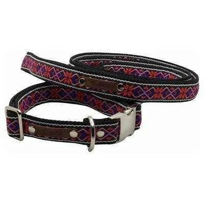 Personalised Large Breed Cotton Dog Collar - Finnigan's Play Pen