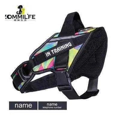 Personalised Reflective Dog Harness by KOMMILIFE - Finnigan's Play Pen