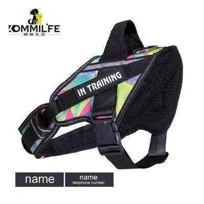 Personalised Reflective Dog Harness
