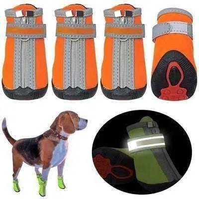 Reflective Winter Dog Boots for Stylish & Safe Pups - Finnigan's Play Pen
