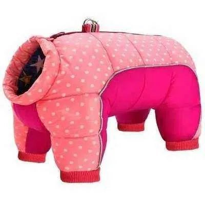 Rose Gold Reflective Winter Dog Coat - Finnigan's Play Pen