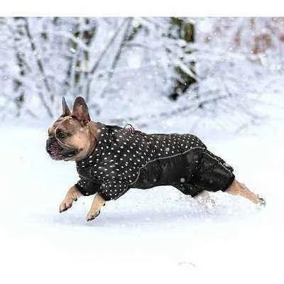 Rose Gold Reflective Winter Dog Coat - Finnigan's Play Pen