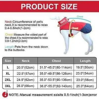 Royal Canine Elegance Reflective Dog Vest in Red/Gray - Finnigan's Play Pen