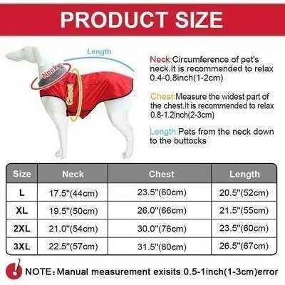 Royal Paws Winter Elegance Waterproof Dog Jacket - Finnigan's Play Pen