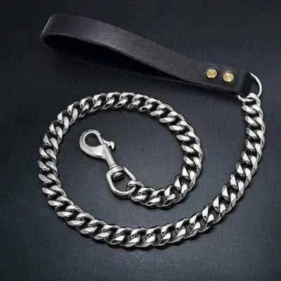 Stainless Steel Dog Chain Collar & Leash Set: Strength meets Style - Finnigan's Play Pen