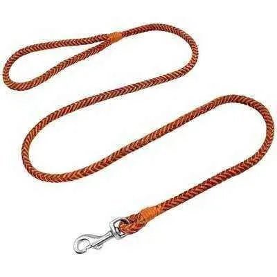 Stylish 4ft Rolled Leather Dog Leash š¾ - Finnigan's Play Pen
