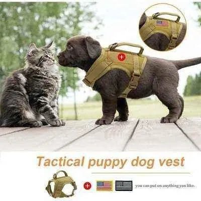 Tactical Nylon Cat Harness - Finnigan's Play Pen