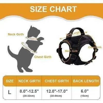 Tactical Nylon Cat Harness - Finnigan's Play Pen