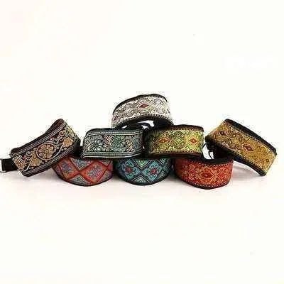 Whippet Martingale Collar: Handcrafted Elegance for Stylish Pets - Finnigan's Play Pen