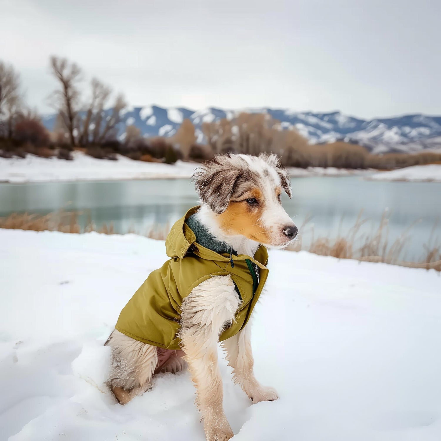 Elevate your pet's winter wardrobe with exquisite attire. - Finnigan's Play Pen