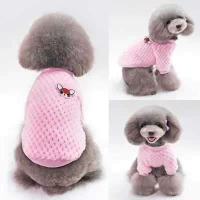 Puppy Dog Clothes Winter Warm Pet Cat Clothes Chihuahua Yorkshire Small Dogs Cats Coat Pets Clothing Outfit Ropa Perro Schnauzer