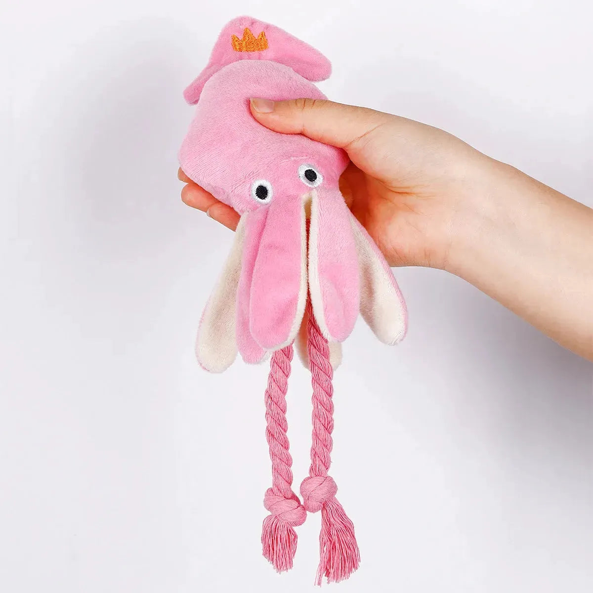 Supet Pet Octopus Plush Rope Toy Is Bite-resistant, Fun and Interactive, Suitable for Indoor and Outdoor Use