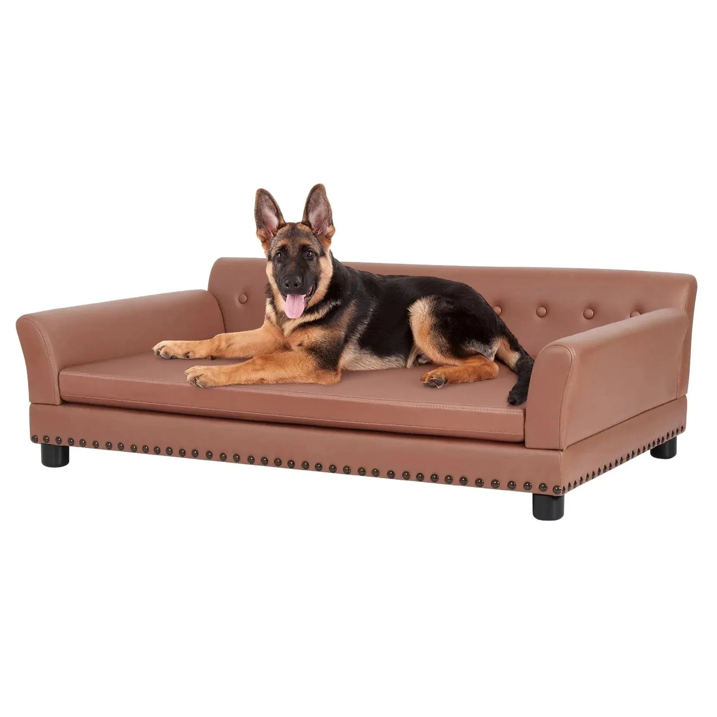 Pet Sofa Bed: BingoPaw Waterproof Sofa-type Dog Bed Pet Snuggle Lounge Bed with Removable Cushion