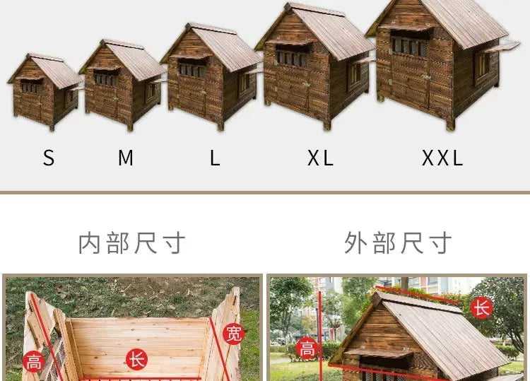 Large Size Corral Dog House Supplies Booth Small Wooden Puppy Dog House Camping Home Casinha De Pet Cachorro Dog Furniture Fg26