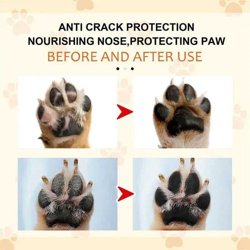 Dog Paw Balm Pet Paw Moisturizing Natural Cream Dog Cat Paw Wax Dry Paws & Nose Pet Paw Balm Puppy Paw Protectors Pet Supplies