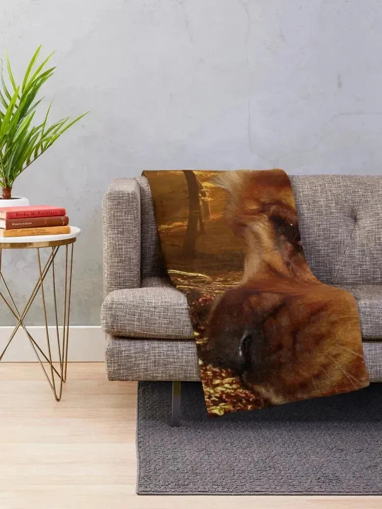 Dog English Cocker Spaniel Throw Blanket Quilt Blanket Hair Blanket