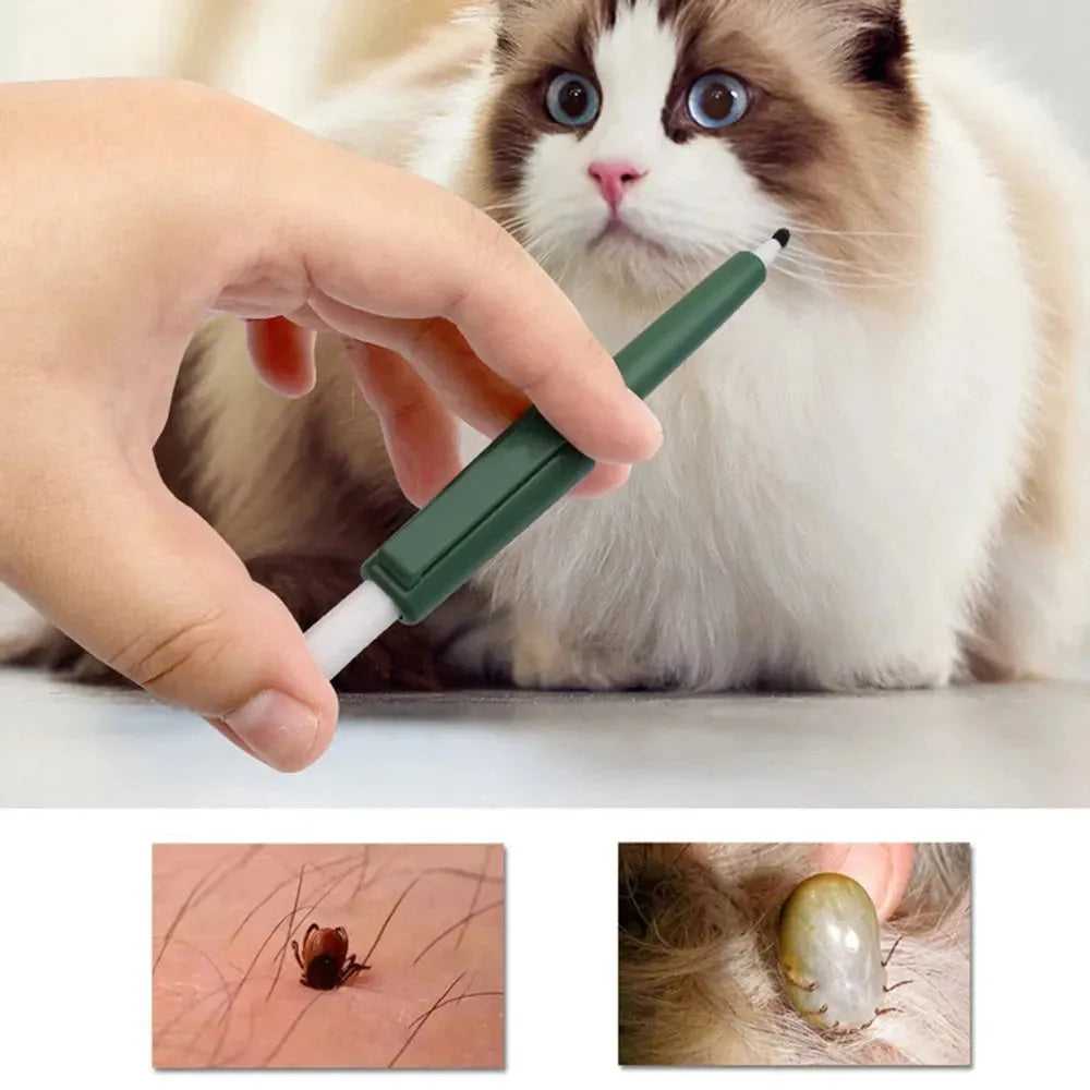 Tweezers Mite Anti Dog Ticks And Fleas Tick Tweezers Clip Remover Rabbit Flea Removing Ticks Tool Hair Groom Care Product