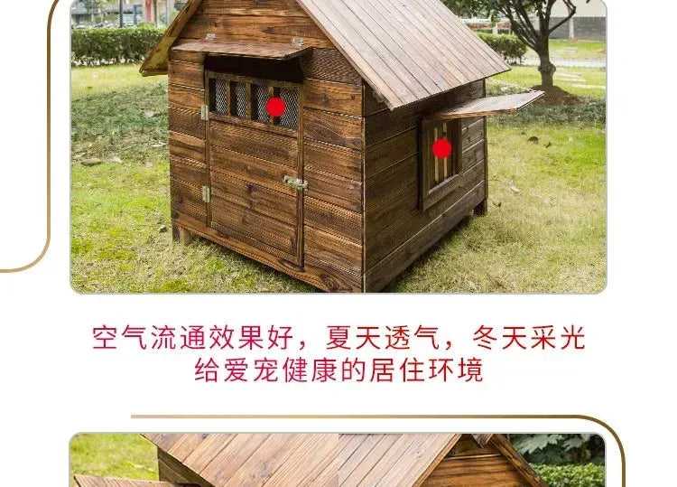 Large Size Corral Dog House Supplies Booth Small Wooden Puppy Dog House Camping Home Casinha De Pet Cachorro Dog Furniture Fg26