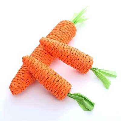 HARKO Whisker-Worthy Carrot Cat Chew Toy 🥕🐱