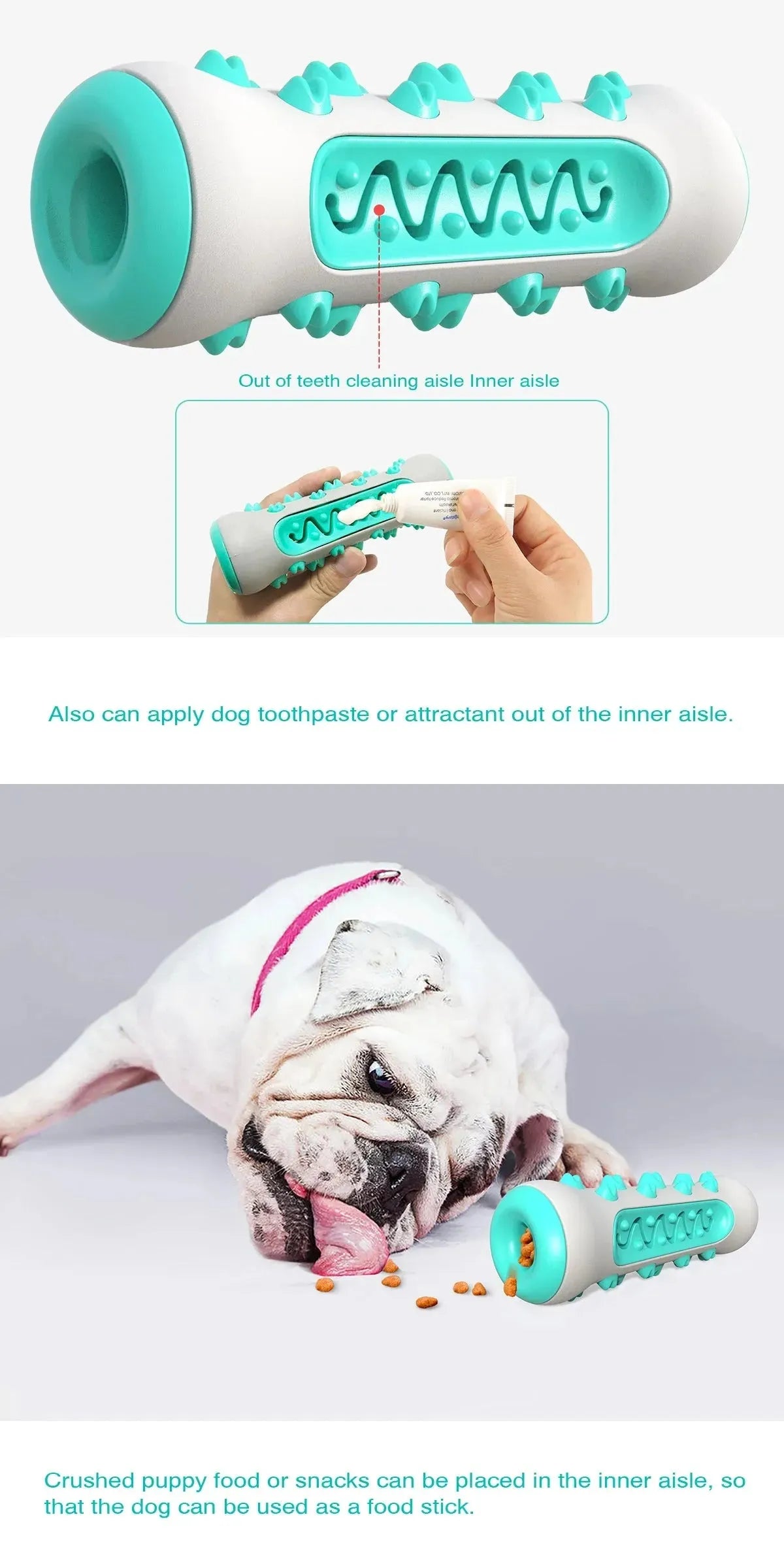 Pet Toothbrush Stick Dog Toy For Medium Large Dog Interactive Bone Chew Toys Bite Resistant Teeth Clean Labrador Beagle Supplies