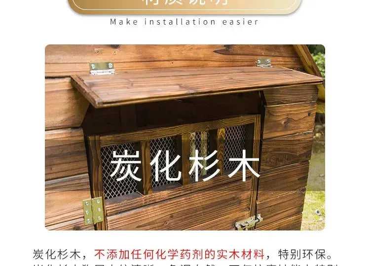 Large Size Corral Dog House Supplies Booth Small Wooden Puppy Dog House Camping Home Casinha De Pet Cachorro Dog Furniture Fg26